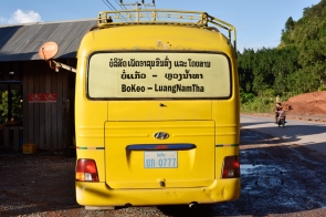 ¡Autobus VIP en Laos!