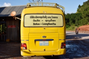 ¡Autobus VIP en Laos!
